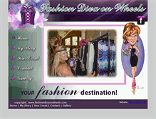 Tablet Screenshot of fashiondivaonwheels.com